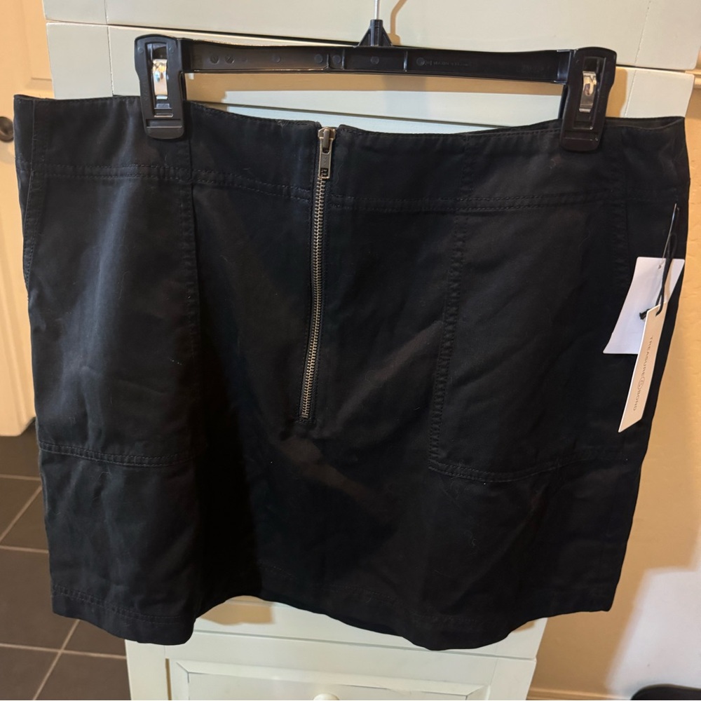 Treasure & Bond Zip Up Mini Skirt NWT